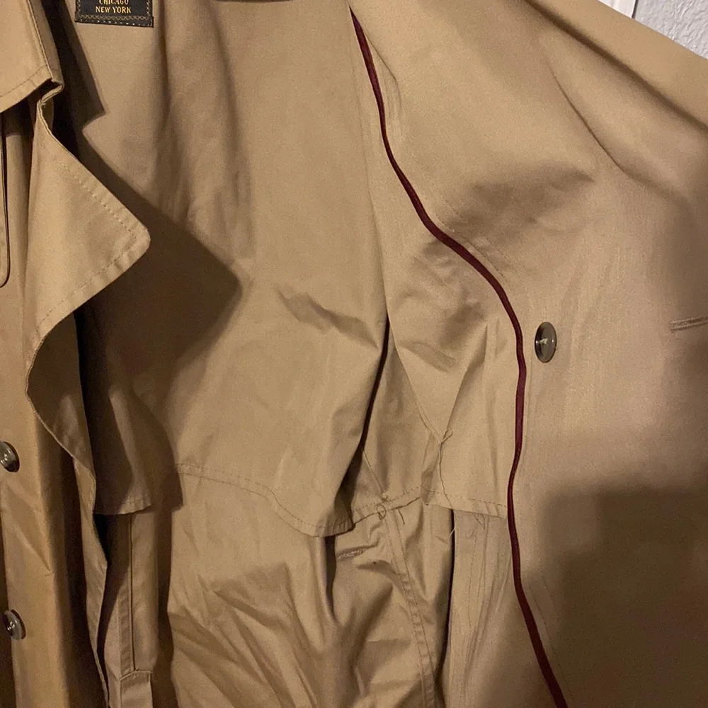 Hart Schaffner Marx Trench Coat - Picture 8 of 11